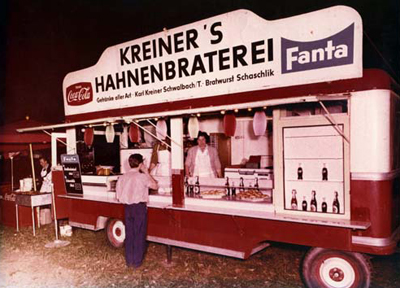 Der erste Imbiss